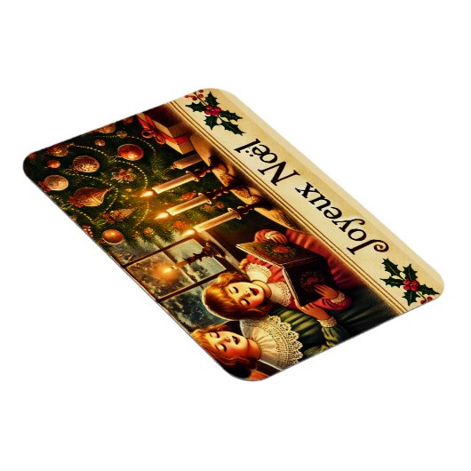 Magnet Flexible Joyeux Noël -nostalgique (Côté Droit)