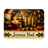 Magnet Flexible Joyeux Noël -nostalgique (Horizontal)