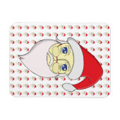 Magnet Flexible Joyeux Noël Père Noël (Horizontal)