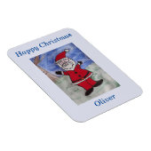 Magnet Flexible Joyeux Noël Père Noël (Côté Droit)