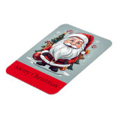 Magnet Flexible Joyeux Noël Père Noël (Côté Gauche)