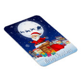 Magnet Flexible Joyeux Noël Père Noël (Côté Droit)