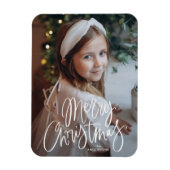 Magnet Flexible Joyeux Noël Whimsical Script photo (Vertical)