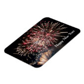 Magnet Flexible Joyeux nouvel an flexible aimant photo (Côté Gauche)