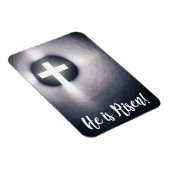 Magnet Flexible Joyeux Pâques, il est ressuscité (Côté Droit)