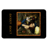 Magnet Flexible Joyeux Rencontrez jolie Sorcière d'automne Flexi M (Horizontal)