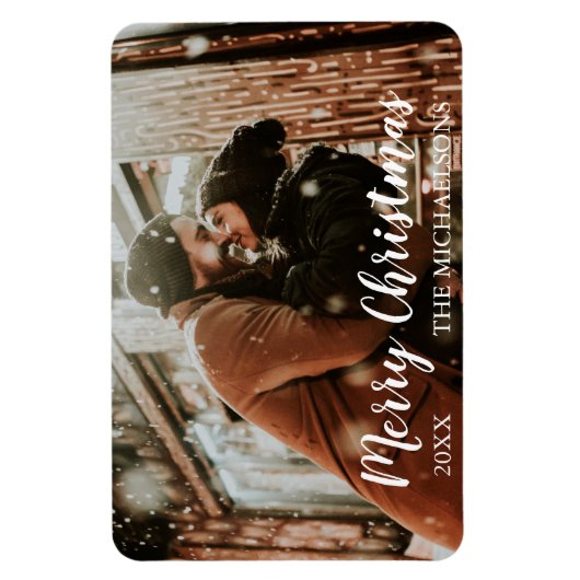 Magnet Flexible Joyeux script de Noël (Vertical)