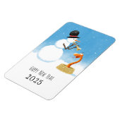 Magnet Flexible Joyeux serpent du Nouvel An chinois Lunar Zodiac 2 (Côté Gauche)