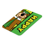 Magnet Flexible Joyeux Yogi Bear (Côté Gauche)