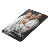 Magnet Flexible Joyful Tidings Script Photo Carte de vacances pers (Côté Gauche)