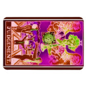 Magnet Flexible Jugement Coronavirus Art Tarot Card (Horizontal)
