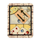 Magnet Flexible Jumbled Assortiment of Games of Chance (Vertical)