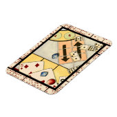 Magnet Flexible Jumbled Assortiment of Games of Chance (Côté Gauche)