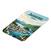 Magnet Flexible Juneau Alaska (Côté Gauche)