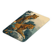 Magnet Flexible Jungle léopard : Vintage (Côté Gauche)