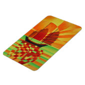 Magnet Flexible Junk on Sea of Green Cubist Abstrait (Côté Gauche)