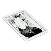 Magnet Flexible Jupe Beardsley Peacock Style Vintage (Côté Droit)