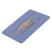 Magnet Flexible Jurassique Dinosaure Apatosaurus (Côté Gauche)