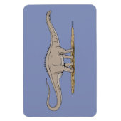 Magnet Flexible Jurassique Dinosaure Apatosaurus (Vertical)
