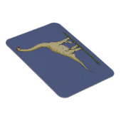 Magnet Flexible Jurassique Dinosaure Brachiosaurus (Côté Droit)