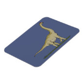 Magnet Flexible Jurassique Dinosaure Brachiosaurus (Côté Gauche)