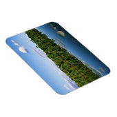 Magnet Flexible Juruena, Brésil. Rive boisée de la rivière reflété (Côté Droit)