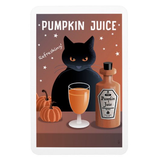 Magnet Flexible Jus de citrouille (Vertical)