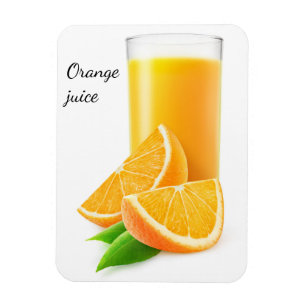 Magnet Flexible Jus d'orange