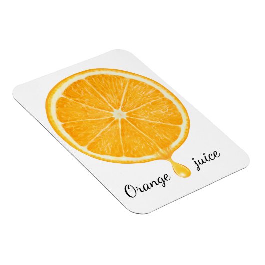 Magnet Flexible Jus d'orange (Côté Droit)