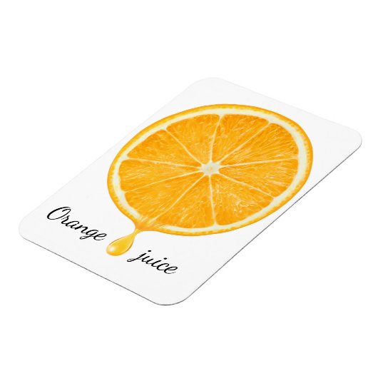 Magnet Flexible Jus d'orange (Côté Gauche)