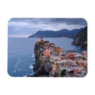 Magnet Flexible Juste après le coucher du soleil   Vernazza, Cinqu