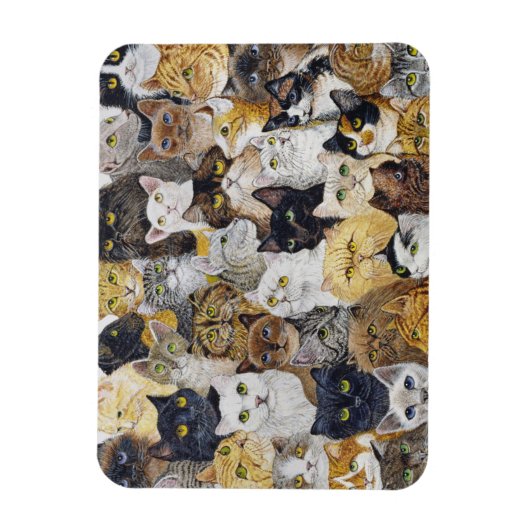 Magnet Flexible Juste le Whisker de chat (Vertical)