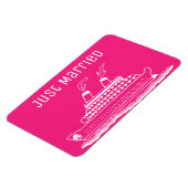 Magnet Flexible Juste marié Lune de miel Mariage de croisière Cabi (Côté Gauche)