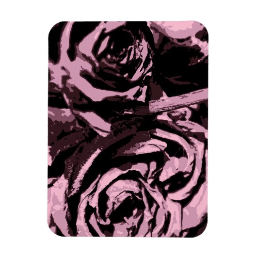 Magnet Flexible Juste quelques Roses (Vertical)