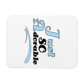 Magnet Flexible Juste si adorable (Horizontal)
