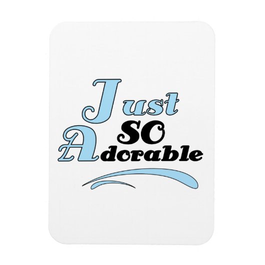 Magnet Flexible Juste si adorable (Vertical)
