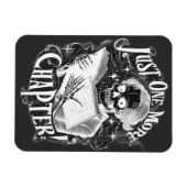 Magnet Flexible Juste un autre chapitre Skeleton Reader amusant (Horizontal)