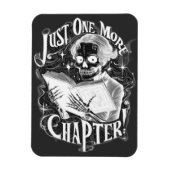Magnet Flexible Juste un autre chapitre Skeleton Reader amusant (Vertical)