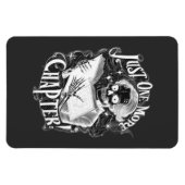 Magnet Flexible Juste un autre chapitre Skeleton Reader amusant (Horizontal)