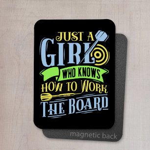 Magnet Flexible Juste une fille qui sait comment travailler le con