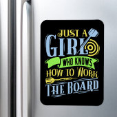 Magnet Flexible Juste une fille qui sait comment travailler le con