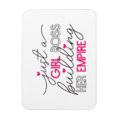 Magnet Flexible Juste Une Patronne Qui Bâtit Son Empire (Vertical)