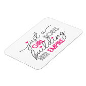 Magnet Flexible Juste Une Patronne Qui Bâtit Son Empire (Côté Gauche)