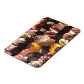 Magnet Flexible Kabobs brochés sur barbecue Grill (Côté Gauche)