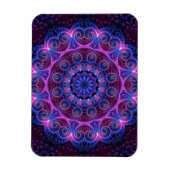 Magnet Flexible Kaleidoscope Apophyse Coeurs Mandala (Vertical)