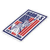 Magnet Flexible Kamala Harris (Côté Gauche)