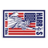 Magnet Flexible Kamala Harris (Horizontal)