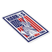 Magnet Flexible Kamala Harris (Côté Droit)