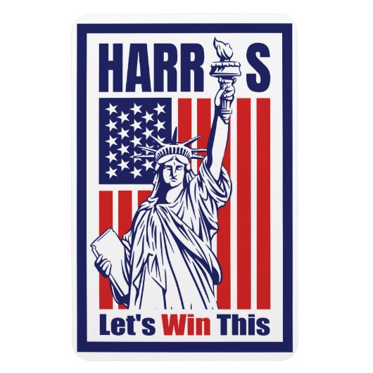 Magnet Flexible Kamala Harris (Vertical)