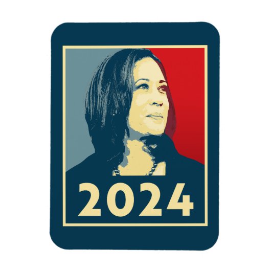 Magnet Flexible Kamala Harris 2024 (Vertical)